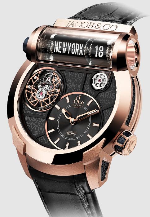 Jacob & Co EPIC SF24 TOURBILLON ROSE GOLD ES102.40.NS.LC.A Replica watch